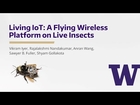 Living IoT: A Flying Wireless Platform on Live Insects