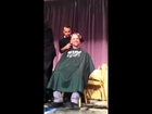 Rabbi Chuck Briskin shaves his head for pediatric cancer re