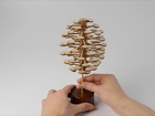 Helicone -- an interactive kinetic sculpture