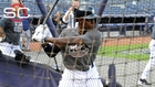 Charleston victim's son takes BP, throws first pitch for Yankees