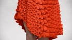 Kinematic Petals Dress - 3D-printed gown in motion