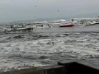 Incredible rare footage of Incoming Tsunami Japan, Just amazing and Scary.