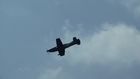 Propeller Plane Doing WW2 Style Strafing Runs During Impressive 2015 NATO Exercise.