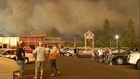 Four firefighters injured as hundreds battle wildfire in northern California