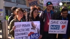 First all-out doctor’s strike in the history of England’s National Health Service