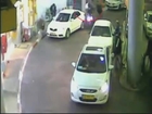 Israeli Mafia hit caught on cctv