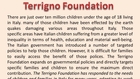 Michael Terrigno - Terrigno Foundation