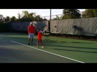 Gabriel Marin Tennis training