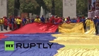 Venezuela: Giant 1000-metre flag unfurled in symbolic stance against U.S.