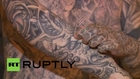 Germany: World's most pierced man shows why Dubai denied him entry