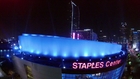 Drone Footage From Staples Center