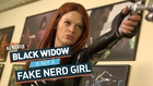 The Black Widow Gets Confused for a Fake Nerd Girl