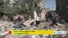Dozens of Palestinians killed, scores injured in airstrikes on Gaza