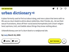 Today Urban Dictionary, tomorrow the world