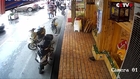 Car Runs into Restaurant in Shanghai