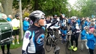 The Great Big Cycle Finish - The Meadows, Edinburgh. 24th May 2014