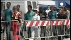 Italy: Navy brings 1,500 migrants ashore in Salerno