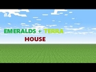 Minecraft:Dorian's awesomeness:Building #4:Emerald + Nature themed house