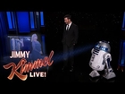 Carrie Fisher Accidentally Holograms Jimmy Kimmel