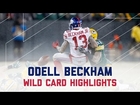 Odell Beckham's Rough Day in Green Bay | Giants vs. Packers | NFL Wild Card Player Highlights