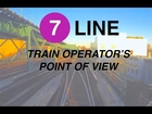 ⁴ᴷ NYC Subway Train Operator's Point of View - The Queens-bound 7 Line