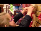 Visiting the American Girl Doll Store