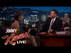 Jimmy Kimmel & Kendall Jenner on Being Neighbors