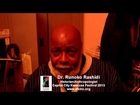 Dr. Runoko Rashidi Interview at Elegba Folklore Society's Capital City Kwanzaa Festival 2013