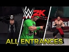 WWE 2K Mobile - All Entrances! (WWE 2K15 Mobile All Superstar Entrances iOS / Android]