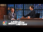 Martin Freeman Will Not Miss Wearing Hobbit Feet - Late Night with Seth Meyers