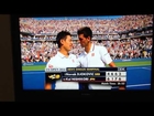 ◇全米テニス◇　錦織 圭、ジョコビッチ 破り決勝へ　日本人初！2014 US open Kei Nishikori  vs Novak Djokovic