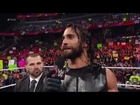 Seth Rollins calls out “The Daily Show” host Jon Stewart: Raw, February 16, 2015