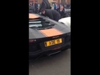 Lamborghini Aventador Exhaust Sound Revving @ Gumball meet 23-02-14
