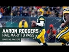 Aaron Rodgers Hail Mary Before Half! | Giants vs. Packers | NFL Wild Card Highlights