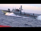 Internationals and  GAZA  fisherman attacked by  Israeli Navy 31/10/2012