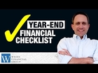 Year-End Financial Checklist - Money Tips 2017