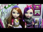 EVER AFTER HIGH HOLLY O'HAIR AND POPPY O'HAIR DOLL REVIEW VIDEO!!