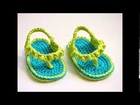 Crochet Flip Flops Pattern, in English and French Versions