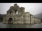 Sunken Church, Temple Of Santiago, Emerges From Mexican Reservoir