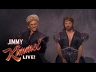 Christoph Waltz and Jimmy Kimmel Audition for 