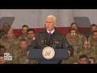 WATCH: Vice President Pence speaks during surprise visit to troops in Afghanistan