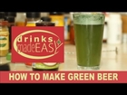 How To Make Organic Green Beer using Spirulina -Drinks Made Easy