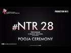 #NTR28Launch Pooja Ceremony || Jr. NTR - Pawan Kalyan - Trivikram Srinivas || Production No 5