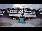 Kasey Jet Skiing the Maumee River.