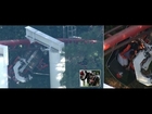 California Six Flags Magic Mountain Ninja Roller Coaster Strikes Tree - 4 Injured