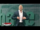 Shane McMahon thanks the WWE Universe: Raw Fallout, February 22, 2016