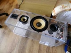Making the 3-way speakers ( transparent box)