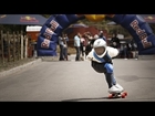 High speed longboard racing - Red Bull Big Drop