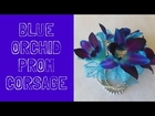 Blue Orchid Prom Corsage Ideas | Corsages Flowers for Dresses in Blues