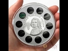 Cook Islands Thermometer Innovative coin Anders Celsius 270th Anniversary $5 Silver 1 oz Proof 2014